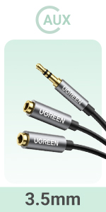 UGREEN Headphone Splitter 