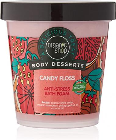 Organic Shop Body desserts Candy Floss Anti-Stress Bath Foam 450ml