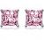 GULICX Silver Tone 7mm Square CZ Party Pierced Earrings Studs Purple Unisex