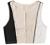 SOLY HUX Women's Casual Sleeveless Color Block Ribbed Knit Crop Tank Top