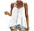 Womens V Neck Strappy Tank Tops Lace Sexy Hollow Halter Loose Casual Spaghetti Strap Sleeveless Camis Shirts Blouses