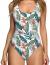 RAISEVERN Womens One Piece Swimsuits Funny Bathing Suits Swimwear Monokini