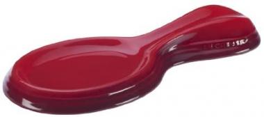 Le Creuset Stoneware Spoon Rest, 10", Cerise