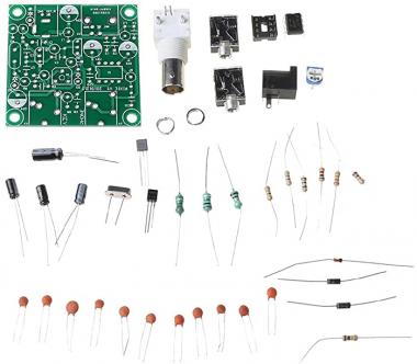 sara-u 12V Power HAM Radio 40M CW Shortwave QRP Pixie Transmitter Receiver Module 7.023MHz-7.026MHz for DIY Kit CW Receiver Transmitter