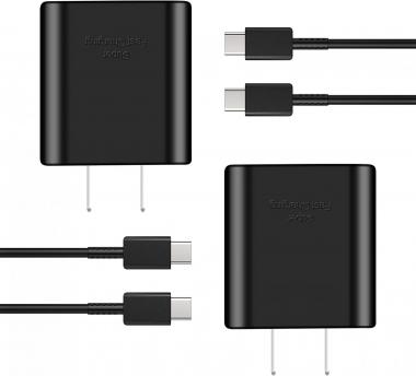 45W USB C Charger,2-Pack Samsung Super Fast Charging Wall Charger for Samsung Galaxy S22 Ultra/S22/S22 Plus/Note 10/10 Plus,S21/Z Fold 4/Z Flip 4,Galaxy Tab S8/S8+/S8 Ultra with 5ft Type C Cord