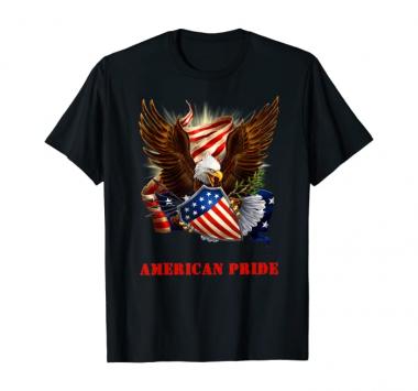 American Flag Eagle Freedom TShirt T-Shirt