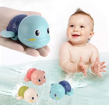 Bath Toys for Toddlers 1-3,Toys for 1 2 3 4 Year Old Girls Boys Gifts for Toddlers 1-4 Floating Wind-up Toys  Bathtub Shower Beach Toys Swimming Pool Games for Infant Toddlers Kids Age 1-6 Years