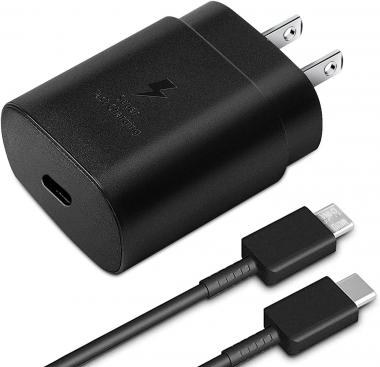 Samsung USB C Superfast Charger, USB Type-C to USB Type-C Cable 5ft and 25W Wall Charger Fast Charging PD Adapter Compatible with Samsung Galaxy Ultra S22/S21/S20+ Note 20/10 Z Fold/Flip A71 A53