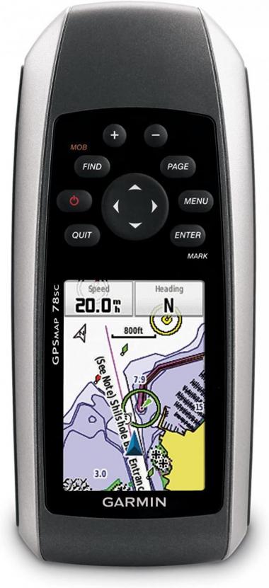 Garmin GPSMAP 78sc Waterproof Marine GPS and Chartplotter