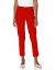 SLIM-SATION Women's Wide Band Pull on Ankle Pant with Tummy Control