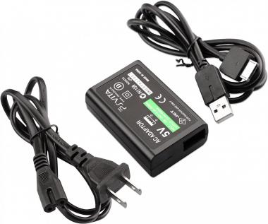 PS Vita Charger , AC Adapter Wall Charger Compatible with Sony Playstation Vita 1000 (Only Compatible with PSV 1000 )