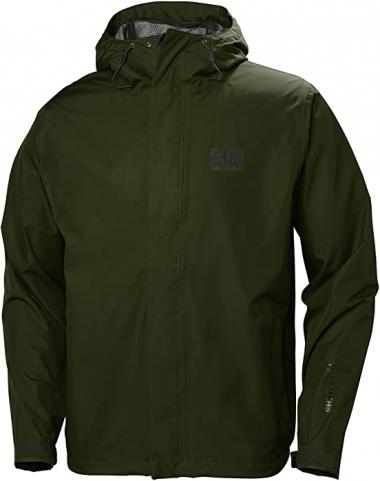 Helly-Hansen Men's Seven J Waterproof Windproof Breathable Rain Jacket