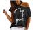 Sexy Tops for Women Summer T-Shirt V Neck Cold Shoulder Tunic Tops Blouse Casual Loose Strappy Cute Graphic Tee Shirts