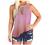 Halter Tank Tops for Women Fashion 2022 Summer Tops Sleeveless Shirts Striped Ombre Cutout Camis Blouse Casual T-Shirt