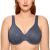 CALVENA Women's Full Figure Smooth Seamless Comfort Minimizer Underwire Bra