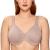 CALVENA Women's Full Figure Smooth Seamless Comfort Minimizer Underwire Bra