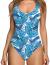 RAISEVERN Womens One Piece Swimsuits Funny Bathing Suits Swimwear Monokini