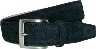 CrookhornDavis Dress Belt for Men, Italian Suede Calfskin Leather Accessories