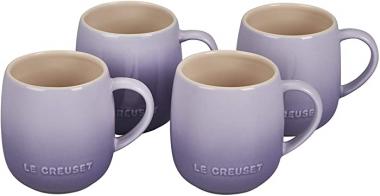 Le Creuset Stoneware Set of 4 Heritage Mugs, 13 oz. each, Provence