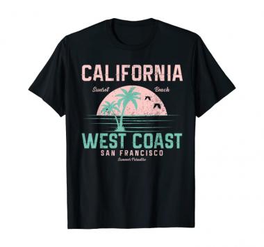 San Francisco T-Shirt - California West Coast Vintage Shirt T-Shirt