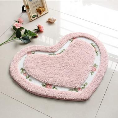 Bathroom carpet mats, bath mats, bath blankets, machine washable, absorbent, non-slip, thick, soft, microfiber, indoor and outdoor door mats, suitable for bathtubs, showers and bathrooms (6 colors)