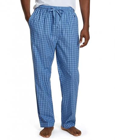 Nautica Men's Soft Woven 100% Cotton Elastic Waistband Sleep Pajama Pant