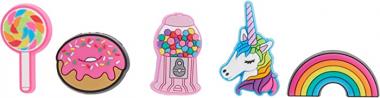 Crocs Jibbitz 5-Pack Unicorn Shoe Charms | Jibbitz for Crocs, Small