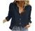 Womens Shirts V Neck Short/Long Sleeve Button Down Casual Blouses Plus Size Tops Dressy Office Business Work Shirt Top