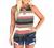 Halter Tank Tops for Women Fashion 2022 Summer Tops Sleeveless Shirts Striped Ombre Cutout Camis Blouse Casual T-Shirt