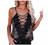 Womens V Neck Strappy Tank Tops Lace Sexy Hollow Halter Loose Casual Spaghetti Strap Sleeveless Camis Shirts Blouses