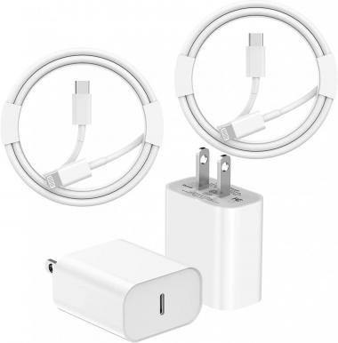 iPhone 12 13 14 Fast Charger, [Apple MFi Certified] 2 Pack PD 20W USB C Charger Fast Charging Block with 6.6FT USB-C to Lightning Cable Compatible with iPhone 14 13 12 11 XS XR X 8, iPad, AirPods Pro