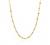 18k Gold Paperclip Chain Choker Satellite Chain Lava Bead Pendant Necklace Dainty Jewelry for Women 16''