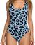 RAISEVERN Womens One Piece Swimsuits Funny Bathing Suits Swimwear Monokini