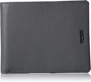 TUMI - Nassau Global Double Billfold Wallet for Men - Grey Texture