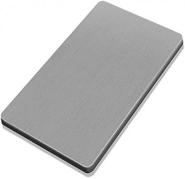 MS.CLEO Diatomaceous Earth Bath Mat, Absorbent Stone Bath Mat, Fast Drying Hard Floor Shower Mats,with Additional Anti-Slip Mat, Sandpaper, 15.7 x 11.8 inch (Grey)