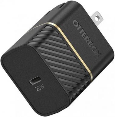 OtterBox Fast Charge USB Wall Charger, 20 W - BLACK