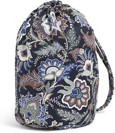 Vera Bradley Women's Cotton Toiletry Bag Travel Accessory