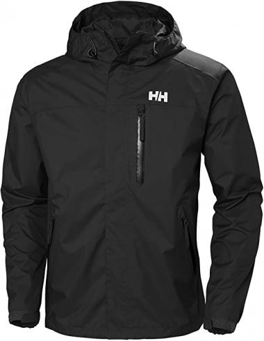 Helly Hansen Men's Vancouver Waterproof Windproof Breathable Hiking Shell Rain Jacket with Hood