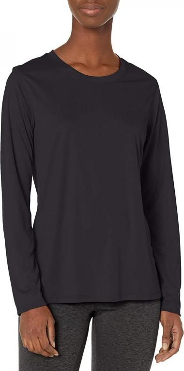 Hanes Women's Sport Cool Dri Performance Long Sleeve T-Shirt