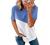 Biucly Womens Short Sleeve Crewneck Shirts Loose Casual Tee T-Shirt