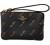 COACH WOMENS Corner Zip Wristlet In Canvas Leather