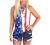 Womens Tops Summer Halter Cutout Front Sleeveless Tank Tops Trendy Ombre Sunflower Graphic Tee Shirts Camisole Blouses