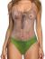 RAISEVERN Womens One Piece Swimsuits Funny Bathing Suits Swimwear Monokini