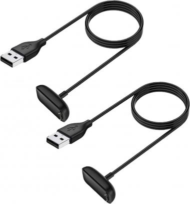 2 Pack Charger Cable with Luxe & Charge 5, 3.2 FT Replacement USB Charger Adapter Charging Cable Cord Accessory for Charger Luxe Advanced Fitness & Health