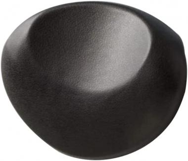 FOMIYES Bath Pillow with Suckers for Tub, Black Headrest Bathing Pillow, Spa Tub Head Neck Rest, Neck Support Pillow, Bathtub Accessary for Home Tub (9.84x7x0.78in)