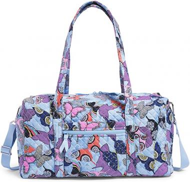 Vera Bradley Women's Cotton Medium Travel Duffel Bag