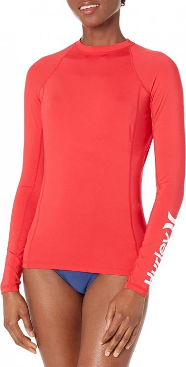 Hurley Women's Standard OAO Long Sleeve Rashguard