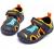 HOBIBEAR Boys Girls Water Shoes Quick Dry Closed-Toe Aquatic Sport Sandals Toddler/Little Kid