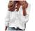 Womens Dressy Office Business Work Shirt Top Shirts V Neck Short/Long Sleeve Button Down Blouses Casual Plus Size Tops