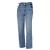 Fashion Women Patchwork Jeans Cool High Waist Jeans Straight Denim Pants Vintage Skinny Jeans Trousers